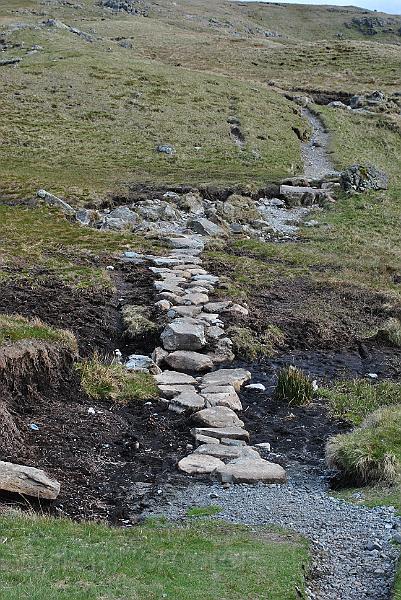 51-PavedBogPath.jpg - Peat crossing - secured by slabs of stone.