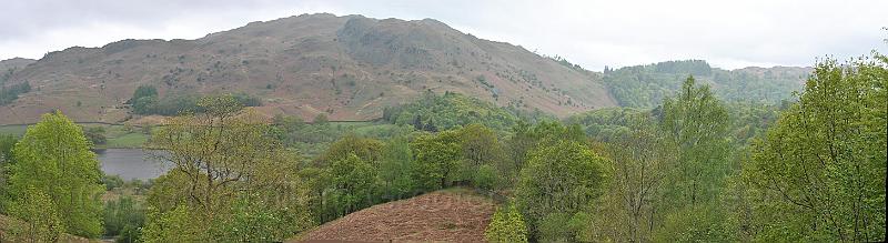 43-OtherSide.jpg - A view South over the end of Rydal Lake