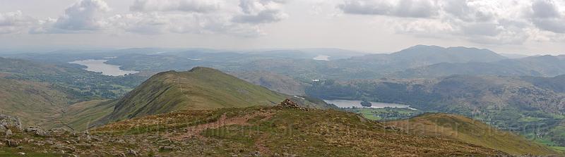 53-FirstBumpTaken.jpg - Lake Windemere and Lake Rydal on one shot, after we passed the first bump.
