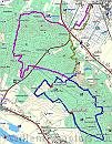 Route * The route is in three legs: From Veenendaal to a high point named Kwintelooijen, a loop from there and returning, and one back from Kwintelooijen to Veenendaal - colourced magenta, blue and yellow. * 744 x 953 * (375KB)
