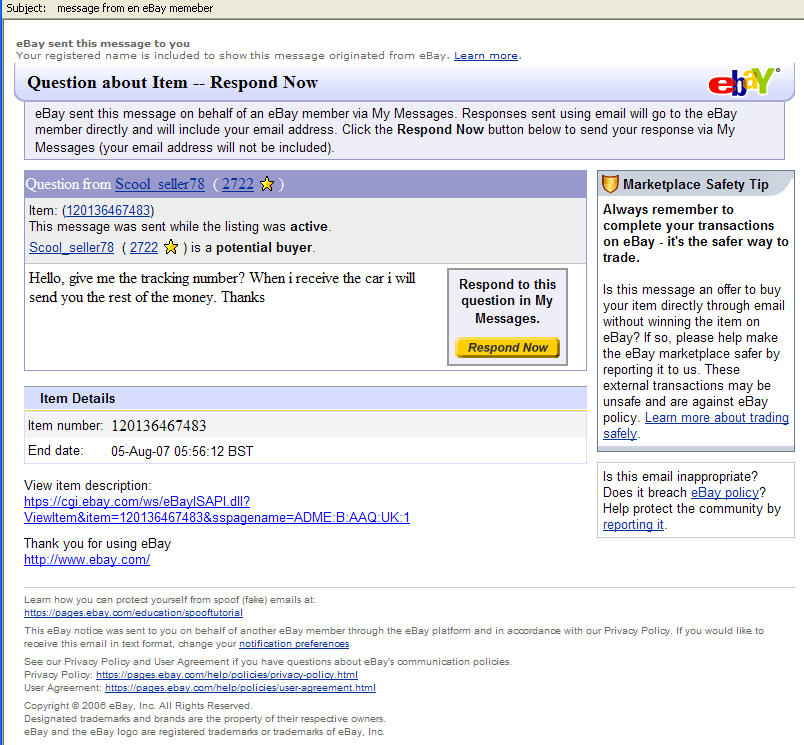 Ebay 06-aug-2007