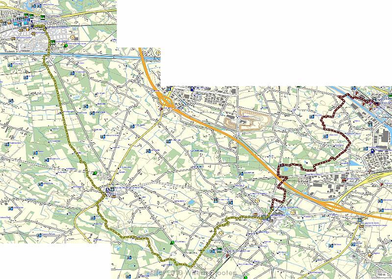 TopoNL.jpg - The walk on TopoNL maps - with a rest in Boekelo - "Salt City" of the Netherlands. The walk to Boekelo is through the Twekkelo district; from there we entered the Twickel Estate - that expands well beyond Delden (over 4000 hectares - 16000 acres)
