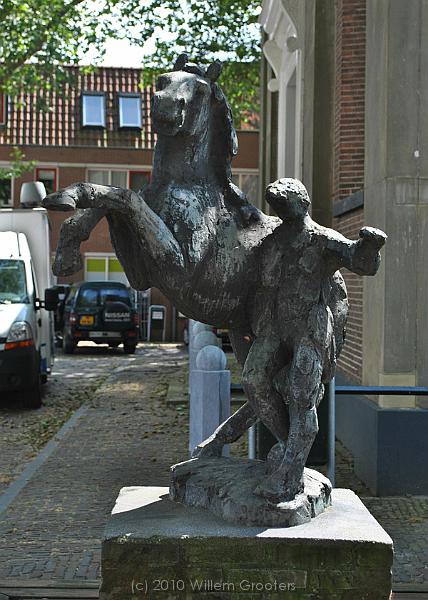 44-Artwork.jpg - of this statue of a horseman and his horse