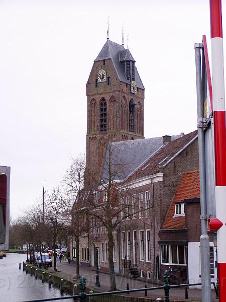 15-Kerktoren.jpg - Oudewater chruch tower, remarkable: the end of the stairway in the roof....